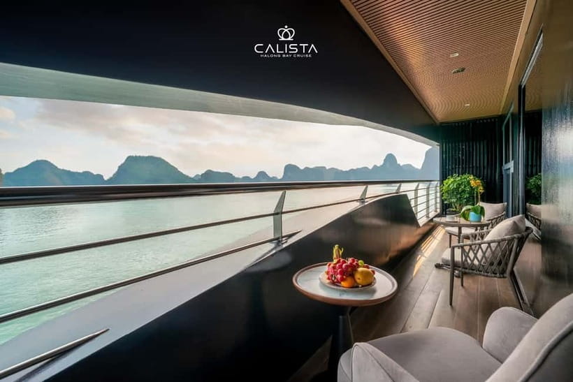 2D1N Halong Bay 6-Star Cruise: Fine Dining, Cave & Kayaking - Sunset, cooking class, and a proper dinner