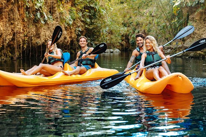 4-in-1 Cenote Tour Guided Experience with Breakfast, Lunch & Wine - Iik’ Wind Xenote: zipline, splash, or seven-meter jump