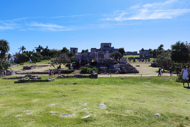 4X1 TOUR Tulum, Coba, Cenote & Playa del Carmen with buffet - One day, four very different Mexican stops