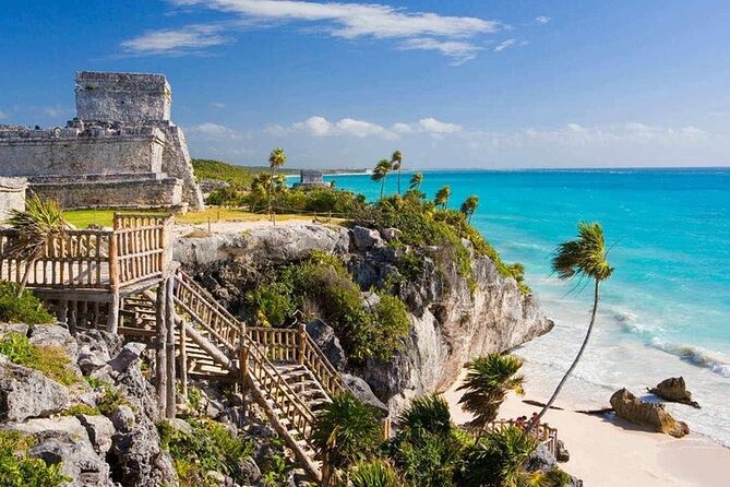 5x1 Tour: Tulum Coba Cenote Mayan Village and Playa del Carmen - One long day from Tulum to Playa del Carmen