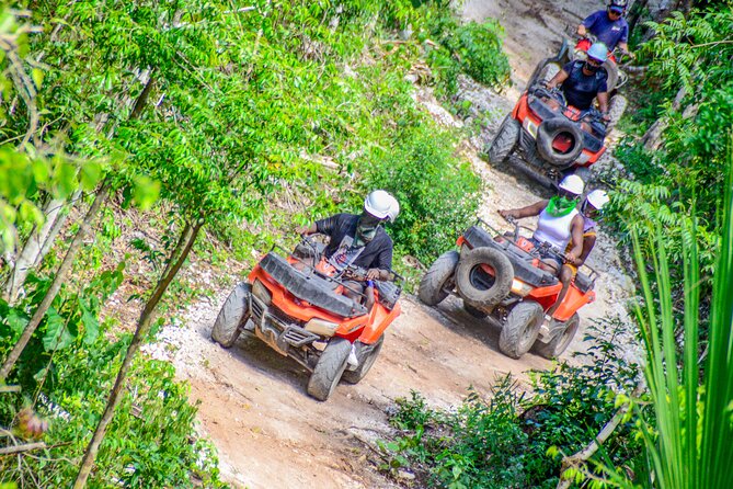 Action-packed Cancun ATV tour, Ziplines, Cenote, Lunch and More - Mexican Food After the Activities
