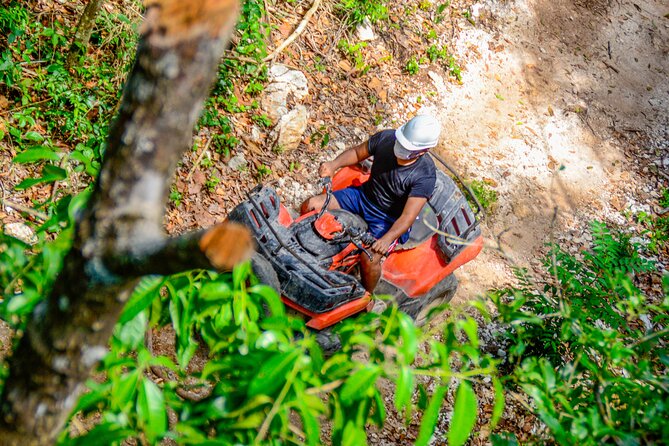 Action-packed Cancun ATV tour, Ziplines, Cenote, Lunch and More - Pickup From Cancun Can Make or Break the Day