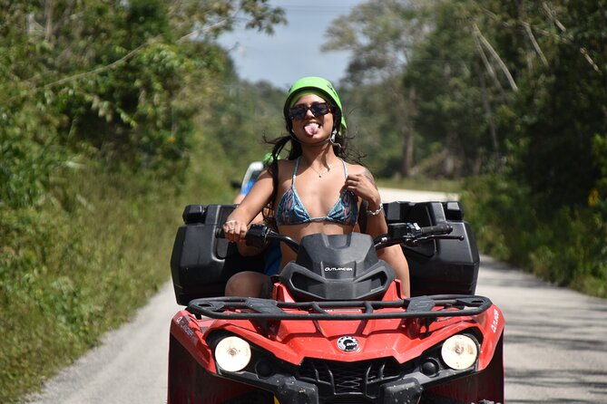 Adrenaline Tour with ATV, Ziplines and Cenote from Cancun - Zip lines and bridges for first-timers