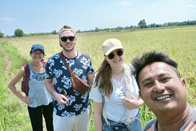 AfternoonTour.Bamboo train.killing cave with Secret bat cave - Rice-field roads to the secret bat cave