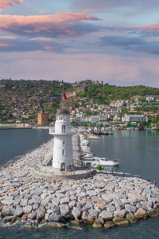 Alanya: Castle Sunset Tour, Damlatas Cave&Cable Car Options - The 8-minute cable car ride to Alanya Castle
