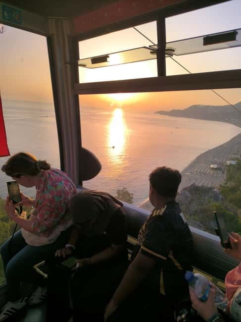 Alanya: Half Day Cable Car, Cave, Terraces&Sunset at Castle - Alanya Viewpoint and the return route