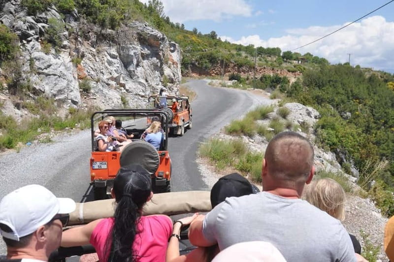 Alanya Jeep Safari: Dim Cave, River & Nature Adventure - Pickup, meeting point, and languages
