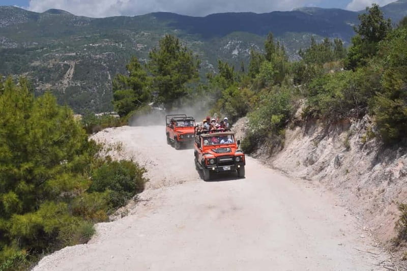 Alanya Jeep Safari: Dim Cave, River & Nature Adventure - Çamlıbel Picnic Area and its two waterfalls