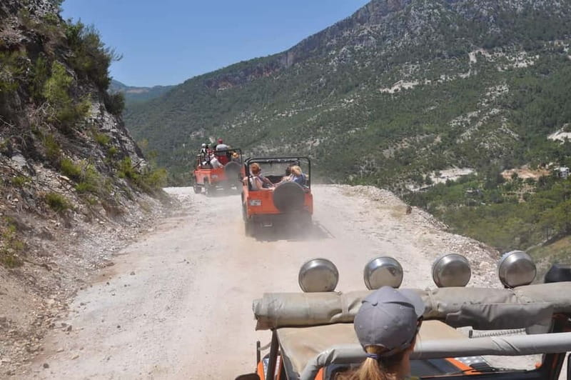 Alanya Jeep Safari: Dim Cave, River & Nature Adventure - Lunch, swimming, and the long pause at Dim River