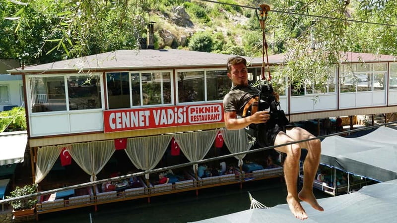 Alanya: Nature Adventure at Dim Cave & Dim River with Lunch - Oba waterfall and the final high terrace