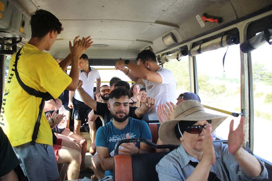 Alanya: Sapadere Canyon by Cabrio Bus w/ Cave & Lunch - The panoramic viewpoint gives you a quick orientation