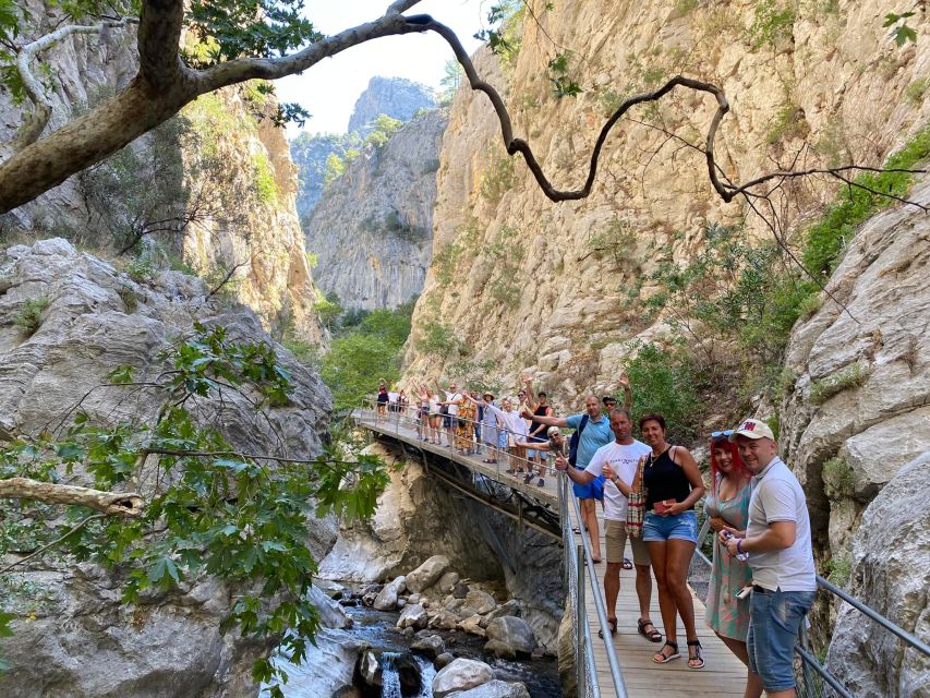 Alanya: Sapadere Canyon Waterfalls & Dwarfs Cave Tour - The important Sapadere Canyon change