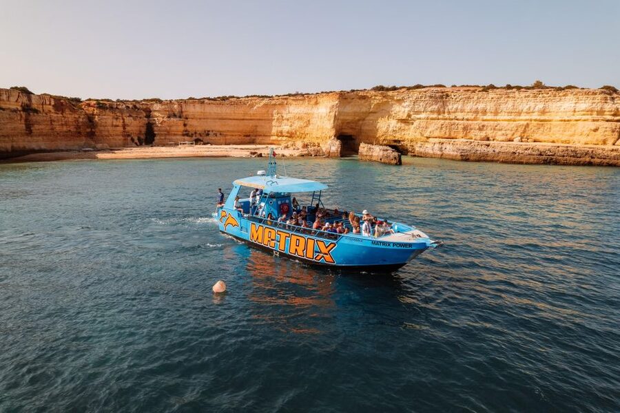 Albufeira: 2.5-Hour Dolphin Watching and Caves Trip - Armação de Pêra and Senhora da Rocha