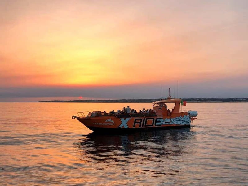 Albufeira: Benagil Cave Sunset Cruise - Sea arches and grottos shaped by wind and water