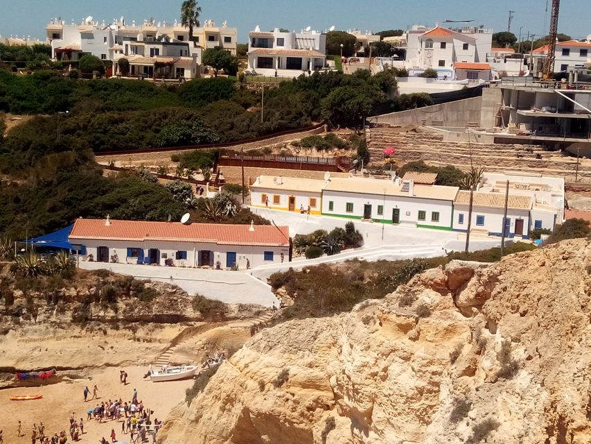 Albufeira: Benagil Caves & Senhora da Rocha Tour by Tuk Tuk - Seeing Benagil Cave from above
