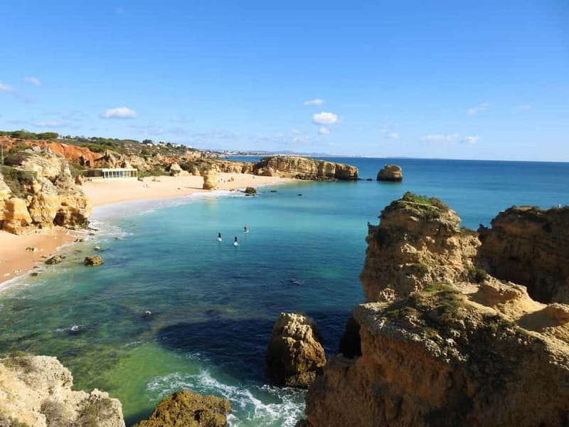 Albufeira: Caves and Beaches SUP Paddleboarding Tour - A relaxed return to São Rafael
