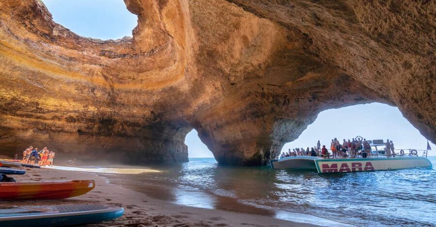 Albufeira: Caves and Coastline Catamaran Cruise to Benagil - Key points to know before booking