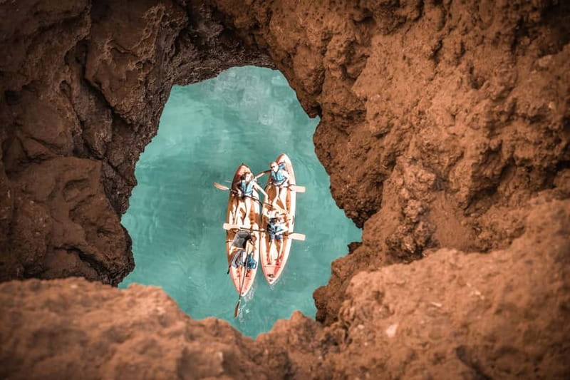 Albufeira: Hidden Beaches & Cliffs Guided Kayak Cave Tour - Quick points before you book