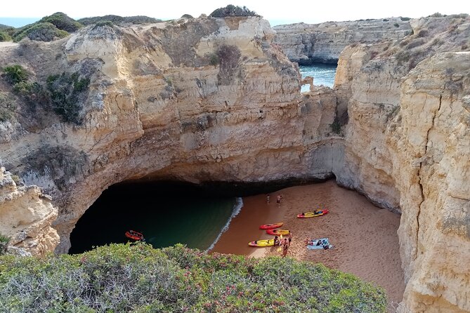 Albufeira Kayak Cave Tour – Hidden Beaches & Cliffs - Guides, safety, and the beginner question