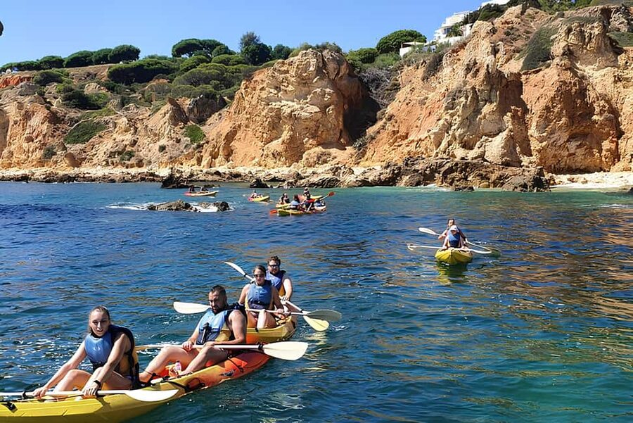 Albufeira Marina: Benagil Cave to Marinha Beach Kayak Tour - How much value do you get for $57?