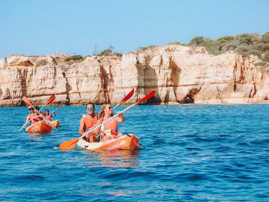 Albufeira: Secret Caves & Beaches Kayak Tour with Swim Stop - Key points to know before you book
