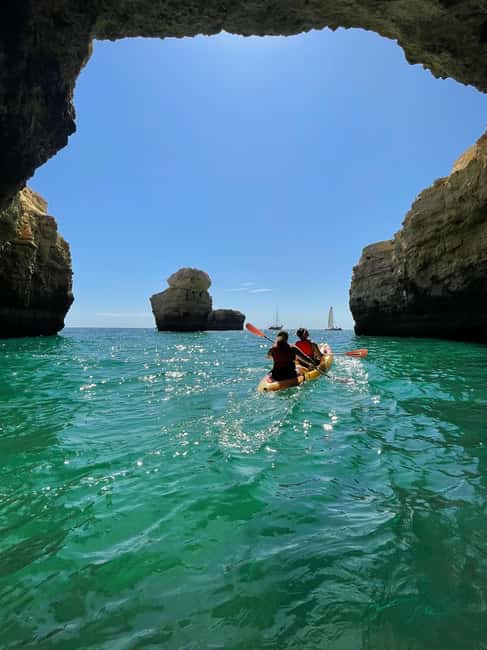 Albufeira: Secret Caves & Beaches Kayak Tour with Swim Stop - Praia do Ninho das Andorinhas, a small beach stop