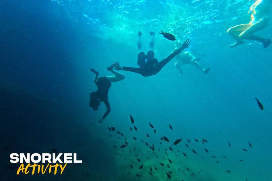 Alcudia: Kayak Tour with Snorkel & Sea Cave Swim - Paddling beside cliffs and rock formations