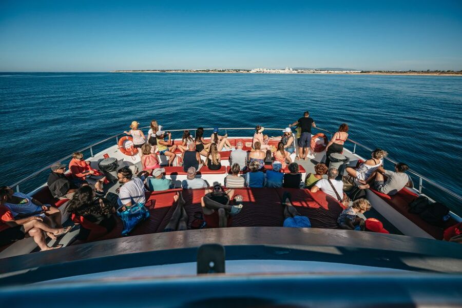 Algarve 3-Hour Caves and Coastline Boat Trip - From Albufeira Marina to the open sea