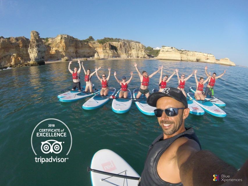 Algarve: Benagil Caves SUP Tour since 2016 - The GoPro photos are a useful extra