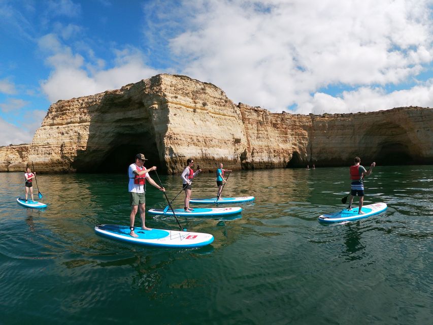 Algarve: Benagil Caves SUP Tour since 2016 - The first lesson is calm and practical