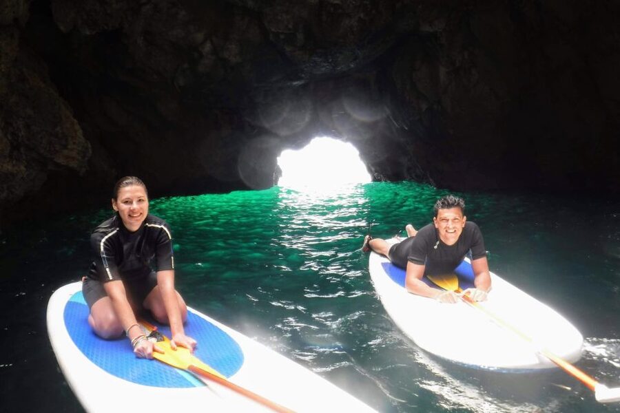 Algarve: Stand Up Paddle Tour w/ Snorkeling to Ingrina Caves - Starting near Sagres and reaching Ingrina Beach