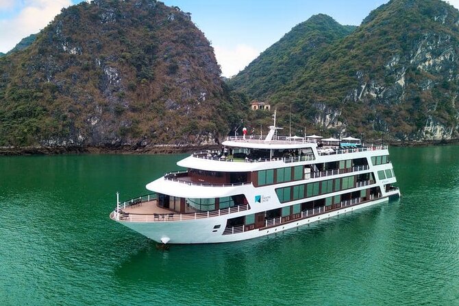 All-Inclusive 3 Day/2 Night Halong Luxury Cruise Meals, Cave, Kayaking, Swimming - Day three: Thien Canh Son or Luon Cave