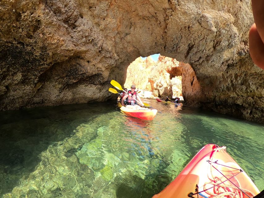 Alvor: Explore Caves Boat and Kayak Tour - Safety, comfort, and physical demands
