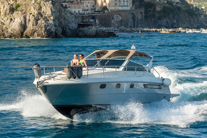 Amalfi Coast: Boat Tour 4 hours with Caves, Beaches & Snorkeling - Leaving Amalfi for Santa Croce and the Natural Arch
