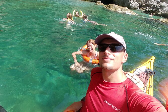 Amalfi Coast : Kayak-Snorkeling tour Pandora Cave & Hidden beach - What the paddling effort really feels like