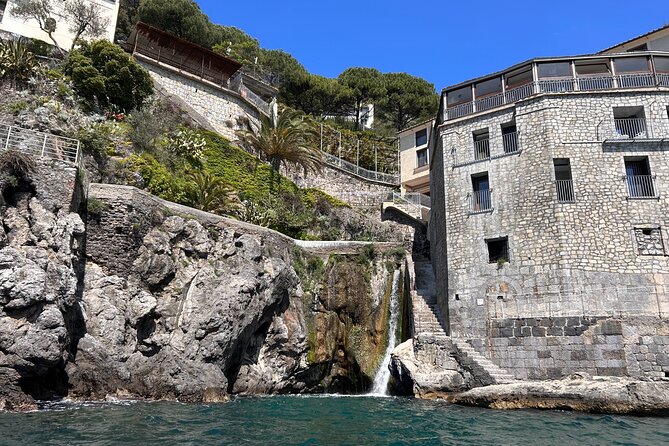 Amalfi Coast : Kayak-Snorkeling tour Pandora Cave & Hidden beach - Paddling past the Norman Tower