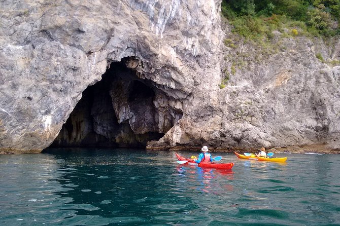 Amalfi Coast Kayak Tour: Explore Caves, Arches & Hidden Beaches - Inside Runghetiello Grotto