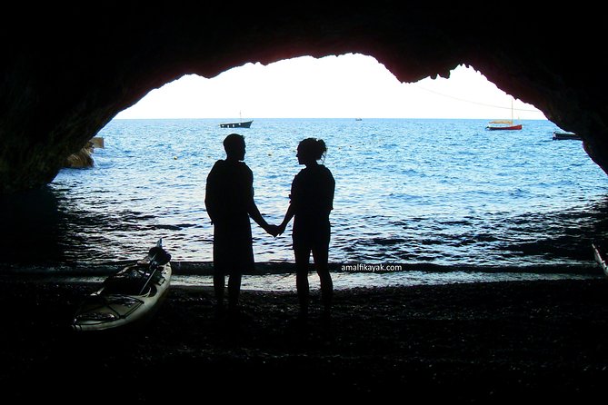 Amalfi Coast Kayak Tour: Explore Caves, Arches & Hidden Beaches - Swimming, snorkeling, and a beach break