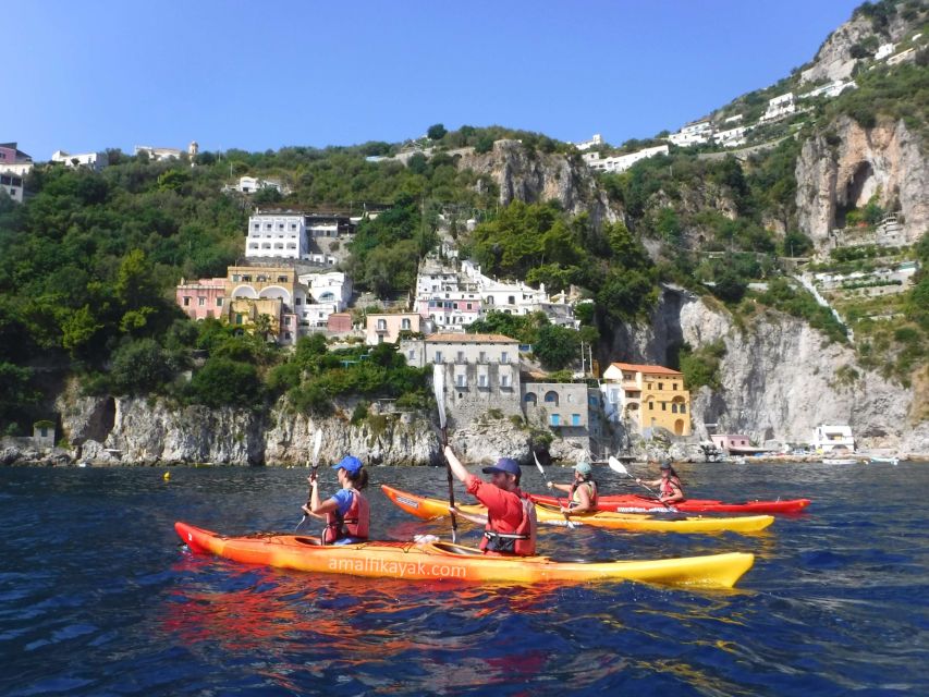Amalfi Coast: Kayak Tour with Snorkeling and Grottoes Visit - Who Should Book This Amalfi Kayak Tour?