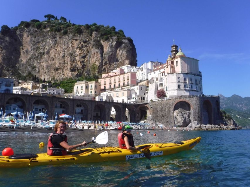 Amalfi Coast: Kayak Tour with Snorkeling and Grottoes Visit - Guides, Group Size, and How Easy the Kayaks Are
