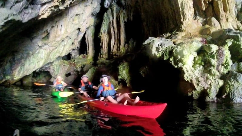 Amalfi: Kayak-Snorkel to Pandora Cave, Hidden Beach & Drinks - Starting at the Santa Trofimena meeting point