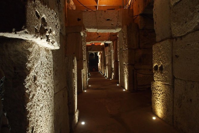 Ancient Rome: Colosseum Underground Group Tour - The underground chambers, about 40 minutes