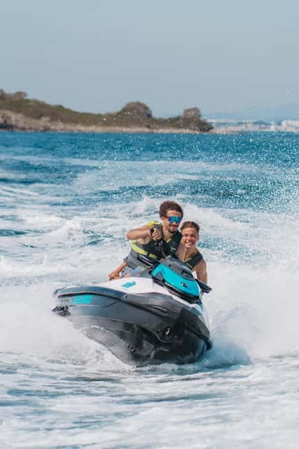 Andratx: Jet Ski Tour with Cave Visits and free Photos - Cala en Basset: a clear-water pause