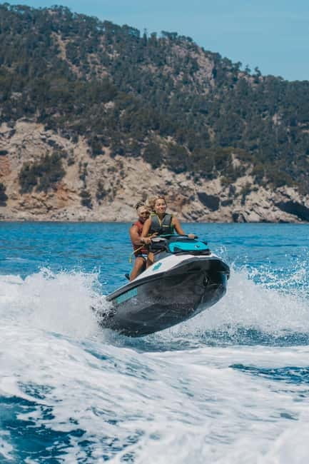 Andratx: Jet Ski Tour with Cave Visits and free Photos - What the 60-minute route feels like