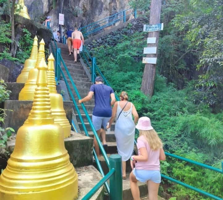 Ao Nang: Hot Springs, Emerald Pool, and Tiger Cave Day Tour - Hot Spring Waterfall, Krabi’s natural soaking pool