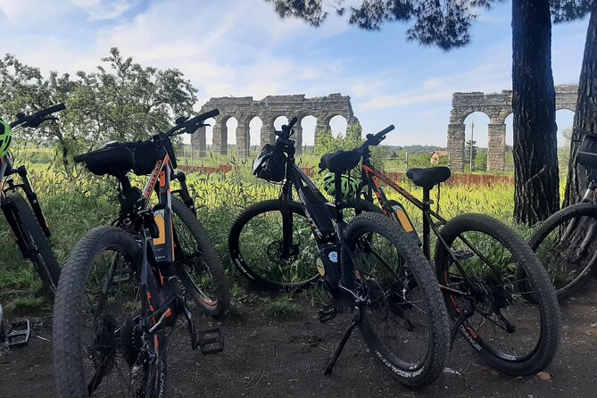 Appian Way Aqueducts Bike Tour (Catacombs & Lunch Option) - Aqueducts Park is the visual high point