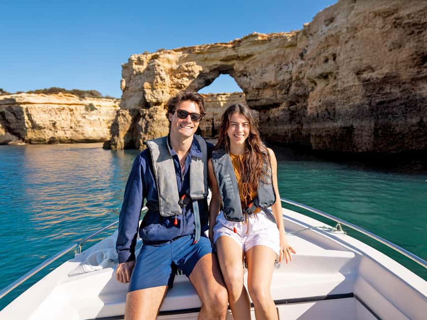 Armação de Pêra: Benagil´s 15 Best Caves Boat Tour - Turtle Cave, Carvalho Beach, and Alfanzina Lighthouse