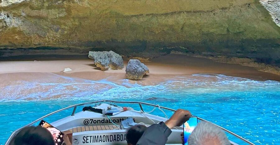 Armação de Pêra: Benagil´s 15 Best Caves Boat Tour - From Armação de Pêra to Praia Nova