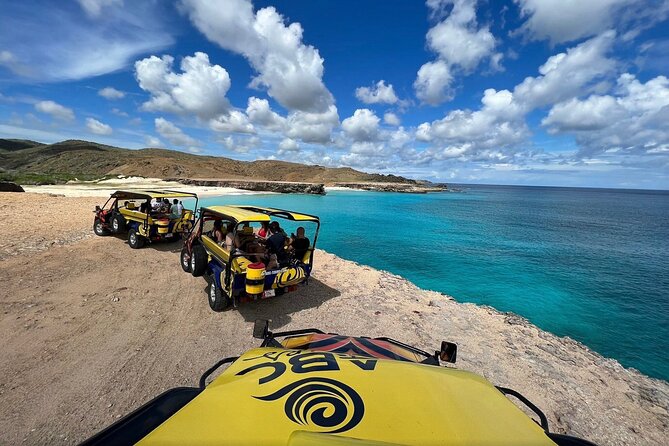 Aruba Natural Pool and Indian Cave Rugged Jeep Safari - Conchi Natural Pool, the reason to pack water shoes