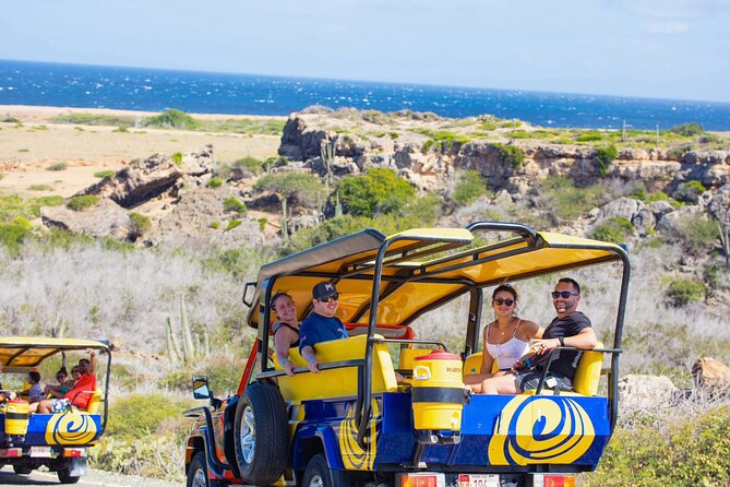 Aruba Natural Pool and Indian Cave Rugged Jeep Safari - Caves, beaches, and route changes